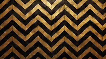 Vintage Chevron Pattern in Monochrome


