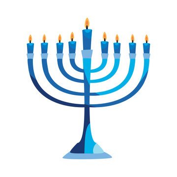 hanukkah menorah lights