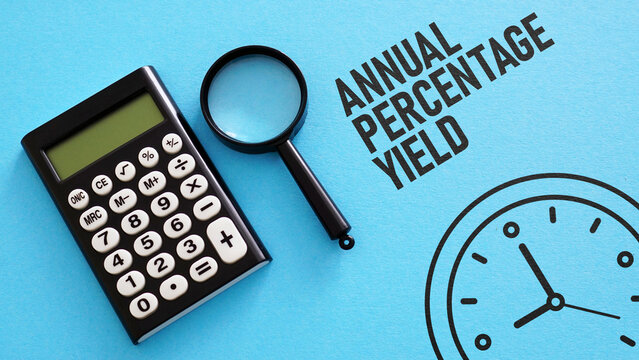 Annual percentage yield APY is shown using the text