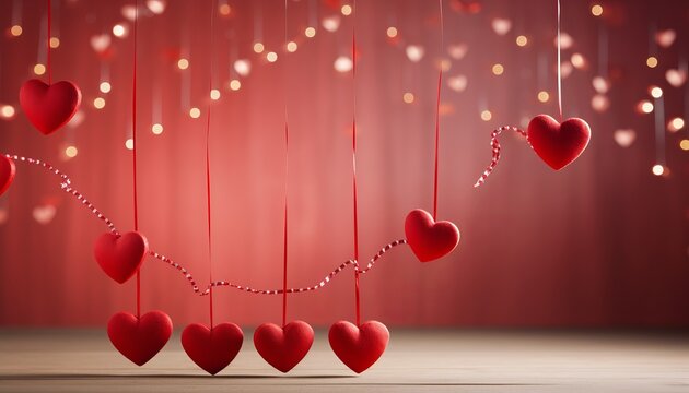 Beautiful collection of romantic love hearts backgrounds for valentines day greeting cards