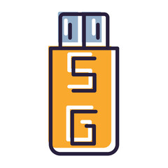 Usb Flash Drive Icon