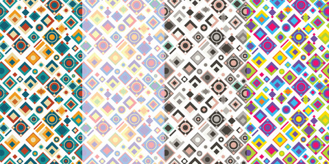 Vector harmonious combination of graphic elements
Whether you're looking for inspiration for design projects or simply appreciate aesthetics, this vector pattern is a celebration of creativity.