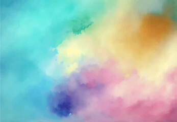 Fototapeta na wymiar Abstract watercolor background, colorful watercolor background