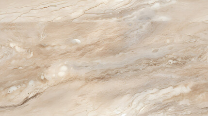 Elegant beige travertine marble with subtle texture, seamless texture, infinite pattern - obrazy, fototapety, plakaty