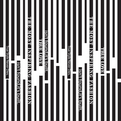 graphic geometric black line word writing slogan pattern texture background design