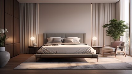 Modern Elegant Bedroom Interior Design