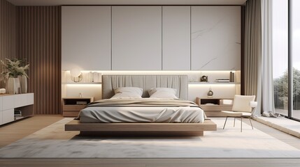 Modern Elegant Bedroom Interior Design