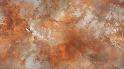 Industrial Rust-Effect Concrete Wall Texture