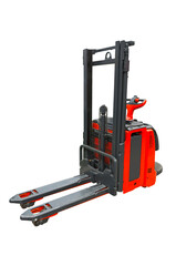 Red pallet stacker