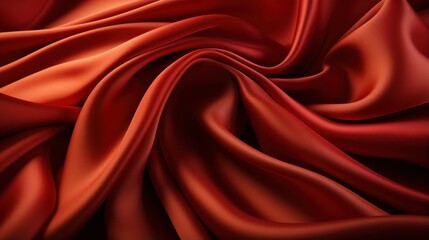 _fabric in vibrant red swirling uhd wallpaper
