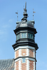 Fototapeta na wymiar Gdansk Old Town Historic Building Tower