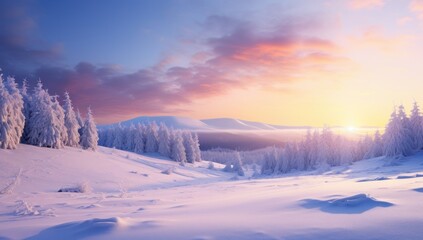 wallpapers mountain landscape with snow covered trees and sky