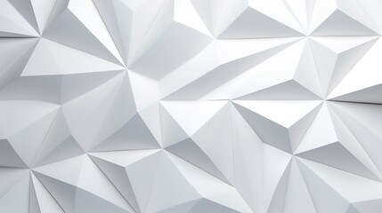 Obraz premium Abstract Background with White Triangles