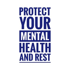 Mental Health Quote Illustration Design