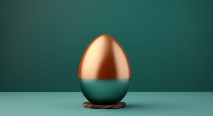 christmas ornament on green background