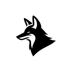 Coyote Vector Logo Art