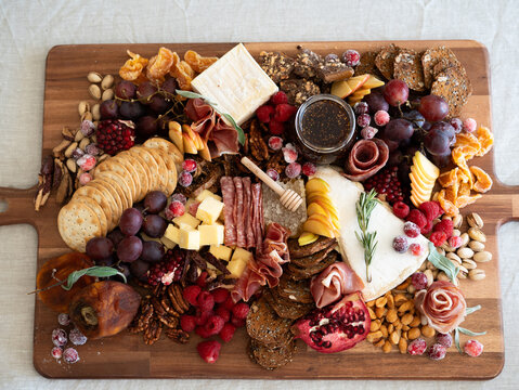 Winter Holiday charcuterie 