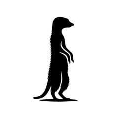 Meerkat Vector Logo Art