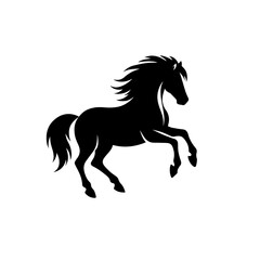 Obraz na płótnie Canvas Pony Vector Logo Art