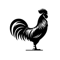 Fototapeta na wymiar Rooster Vector Logo Art