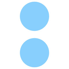 Colon Flat Icon Vector Illustration 