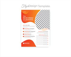 business flyer design & digital flyer corporate design template