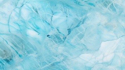 Fototapeta premium Mint Marble with Blue Glass Horizontal Background. Abstract stone texture backdrop. Bright natural material Surface. AI Generated Photorealistic Illustration.