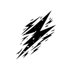 Fototapeta na wymiar Lightning Bolt Vector