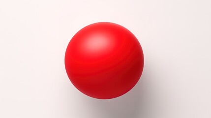 Red Ball Minimalist Design