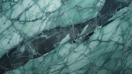 Mint Marble with Granite Horizontal Background. Abstract stone texture backdrop. Bright natural material Surface. AI Generated Photorealistic Illustration.