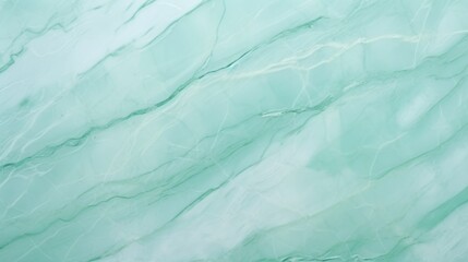 Obraz premium Mint Marble with Ice Horizontal Background. Abstract stone texture backdrop. Bright natural material Surface. AI Generated Photorealistic Illustration.