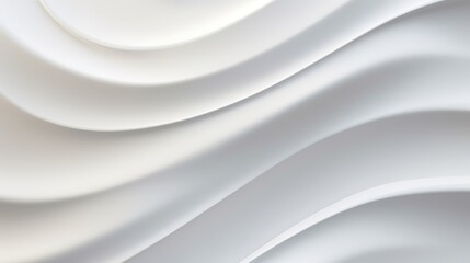 Obraz premium White Background with Smooth Lines 