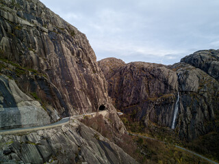 Canyon in the mountains
