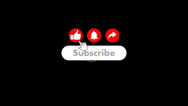 Clean Like, Subscribe and Hit The Bell Icon Lower Third