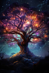 Glowing Tree of Life 