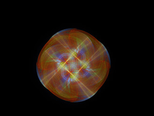 Imaginatory fractal abstract background Image