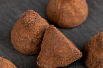 delicious chocolates with natural cocoa