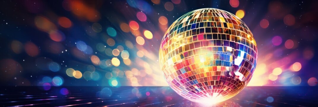 Dazzling Dance of Lights and Colors Generative AI