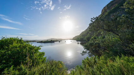 Bietou River, Plettenberg Bay, South Africa - obrazy, fototapety, plakaty