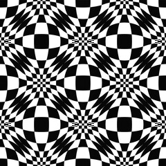 checkerboard seamless pattern vector image