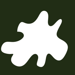 Hollow Abstract Shape Frame