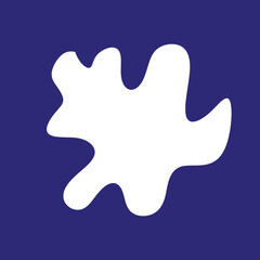 Hollow Abstract Shape Frame