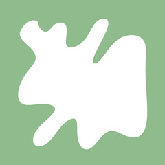 Hollow Abstract Shape Frame