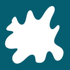 Hollow Abstract Shape Frame