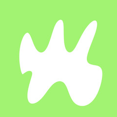 Hollow Abstract Shape Frame