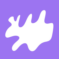 Hollow Abstract Shape Frame