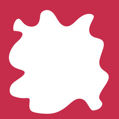 Hollow Abstract Shape Frame