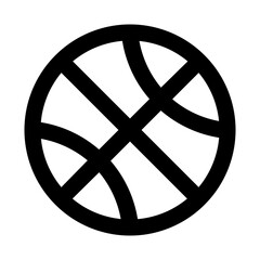 basketball line icon