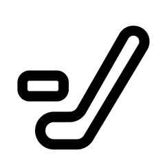 ice hockey line icon
