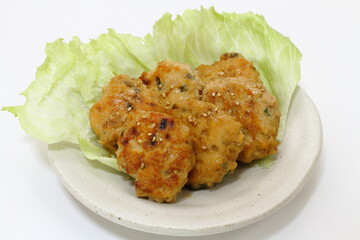 鶏つくねハンバーグ